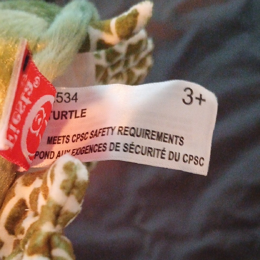 Plush Turtle Toy for Small Pets - Picture 6 of 7